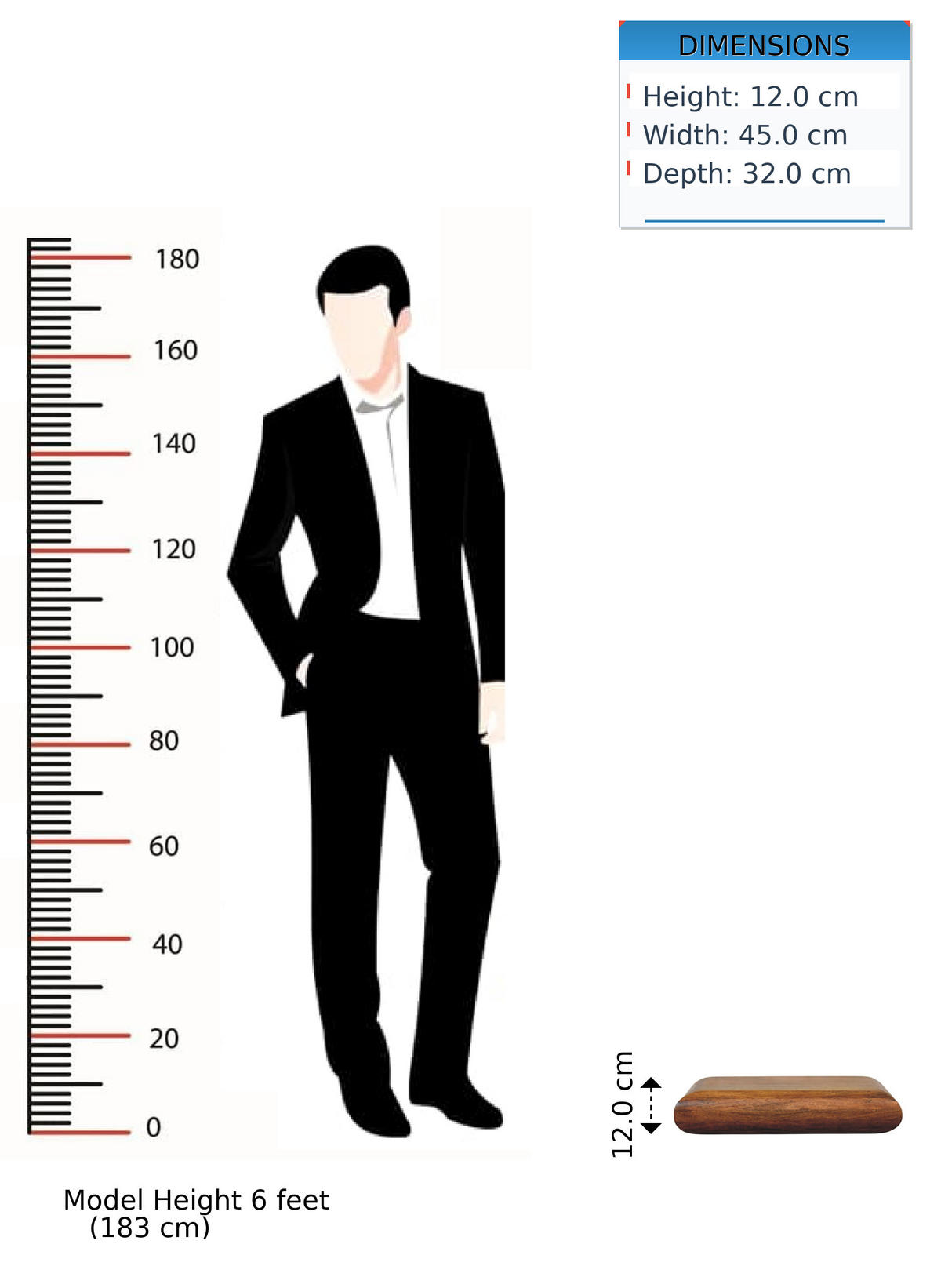 NACHTTISCH aus massivem Mangoholz, Amber-Eichen-Finish, 1 Schublade, braun. - Braun, Holz (45/12/32cm) - Artisan Furniture