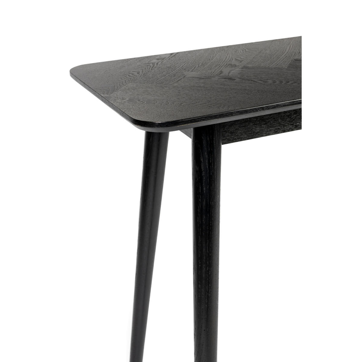 HOLZKONSOLE 120x40 cm - Fabio - color_black - Schwarz, Holz (120/40/75cm) - Drawer