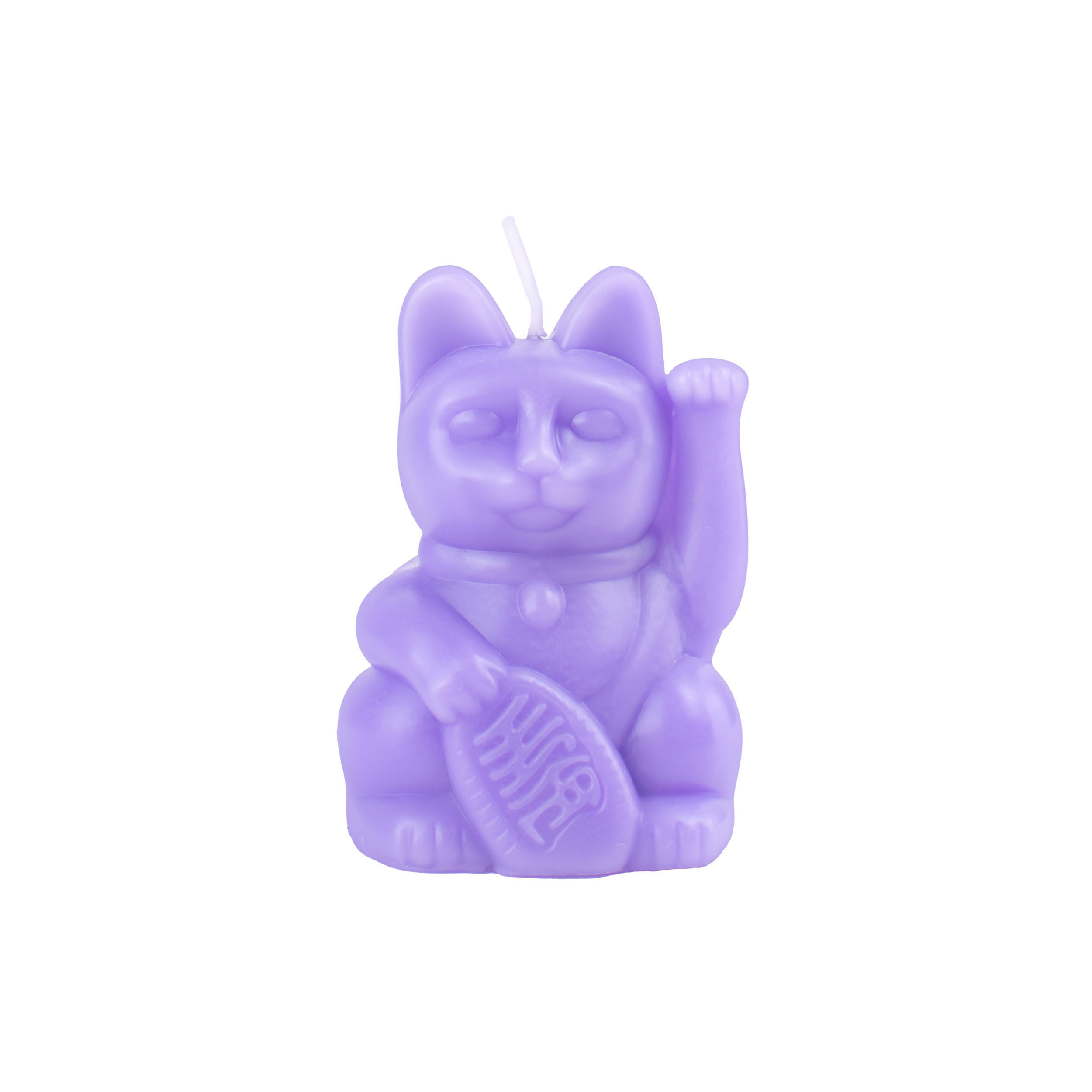 FIGURENKERZE Lucky Candles Lilac, Paraffinwachs, Lila, 11.5 cm - Lila, Paraffin (8/11.5/9.5cm) - Donkey Products