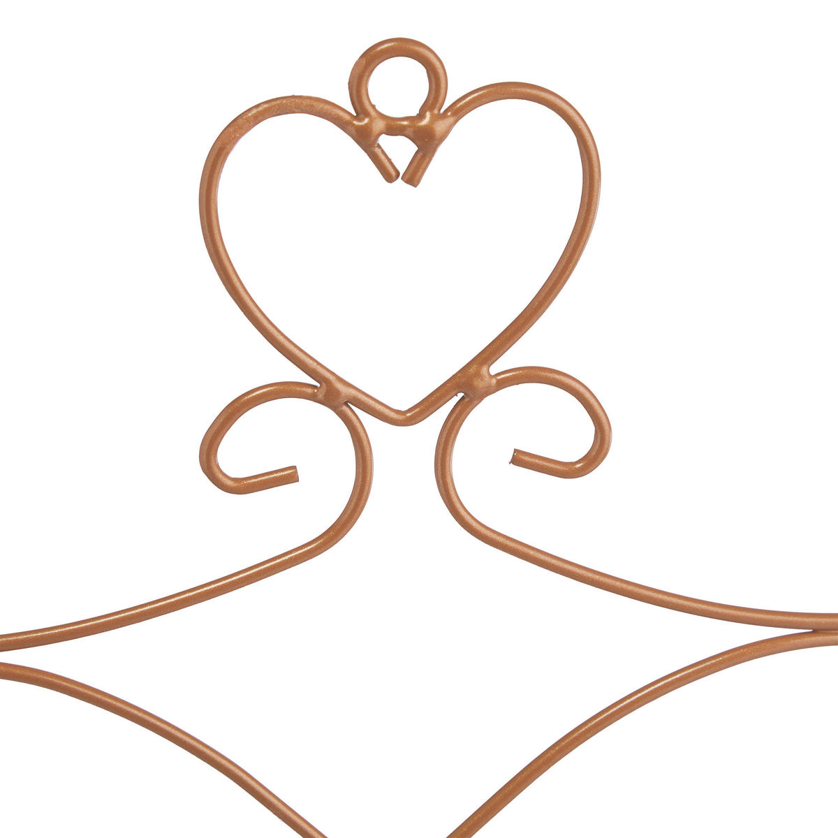 WANDSCHMUCKHALTER - Braun, Metall (36.5/30/3.5cm) - Relaxdays