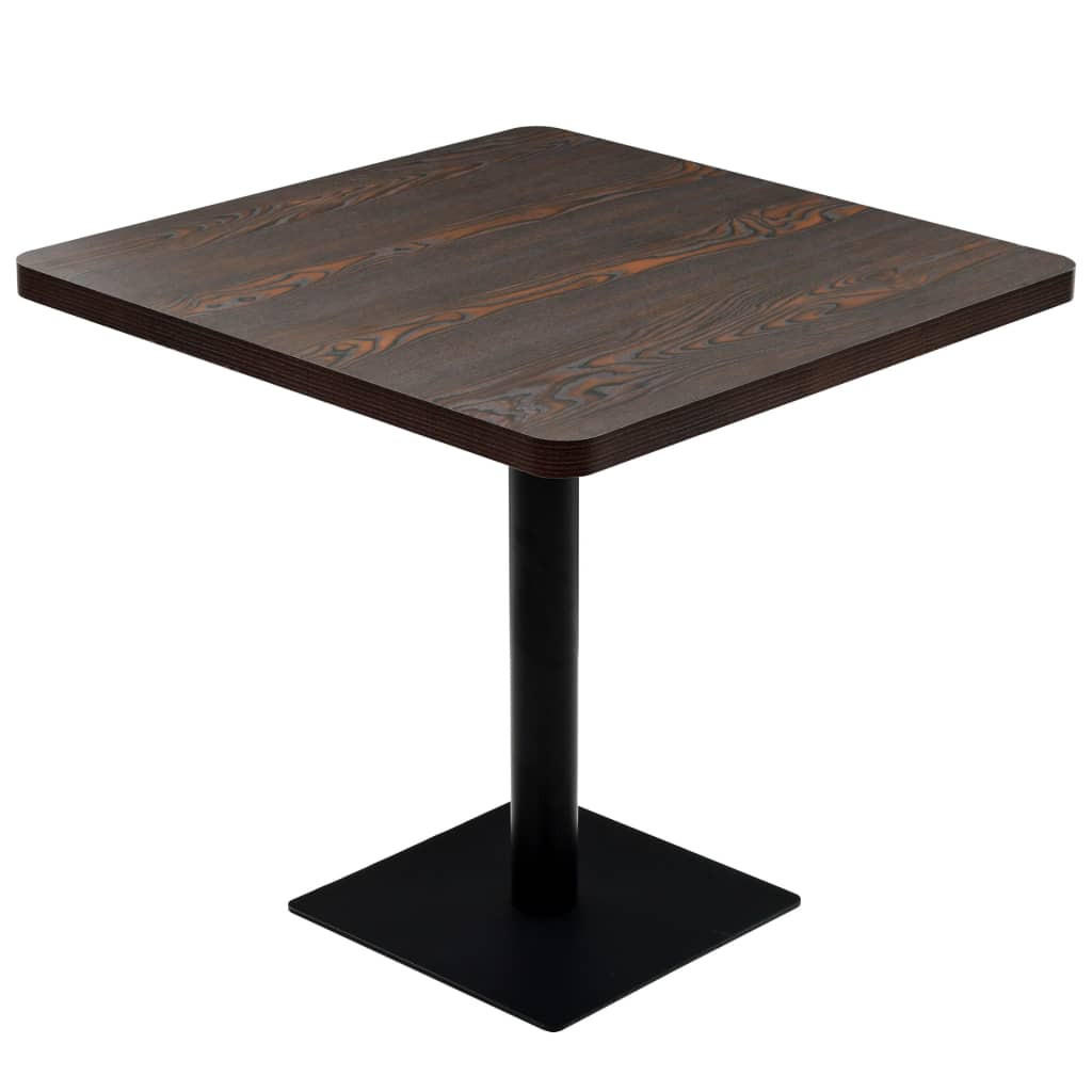 DELUKE BISTROTISCH Esche 80cm × 80cm × 75cm