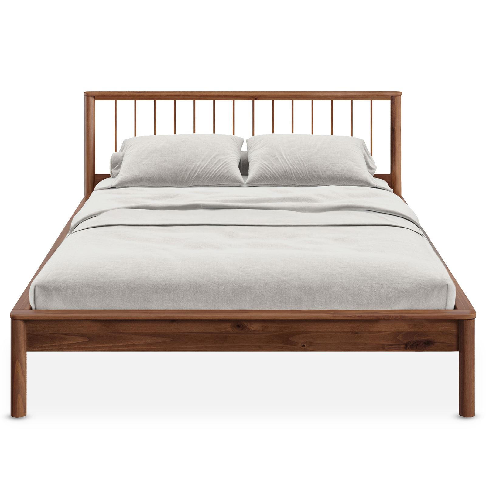 BETT APOANA 140X190 CM - Kastanienfarben, Holz (140/190cm) - IDIMEX