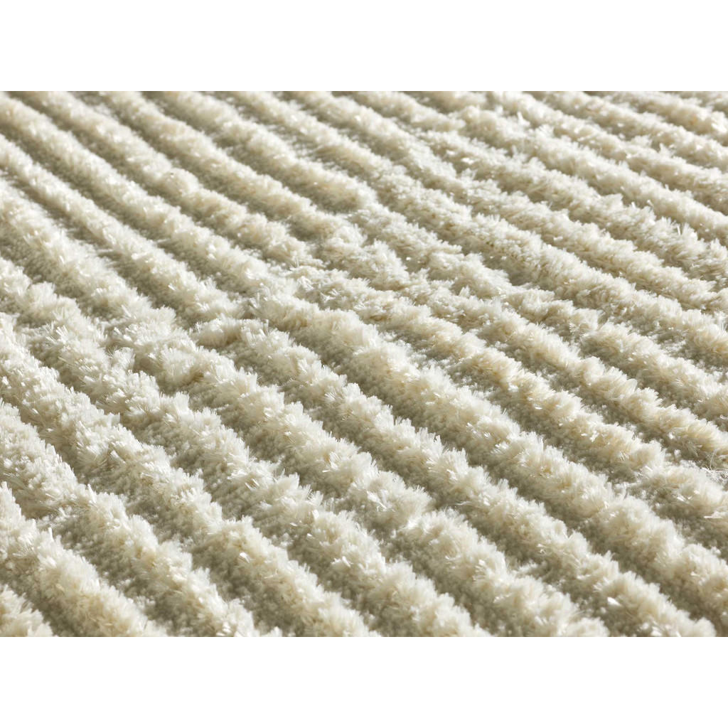 Thumbnail - Atticgo Hochflorteppich, Creme, Textil, Abstrakt, Rechteckig, 120x170 cm, Oeko-Tex® Standard 100, in verschiedenen Größe...
