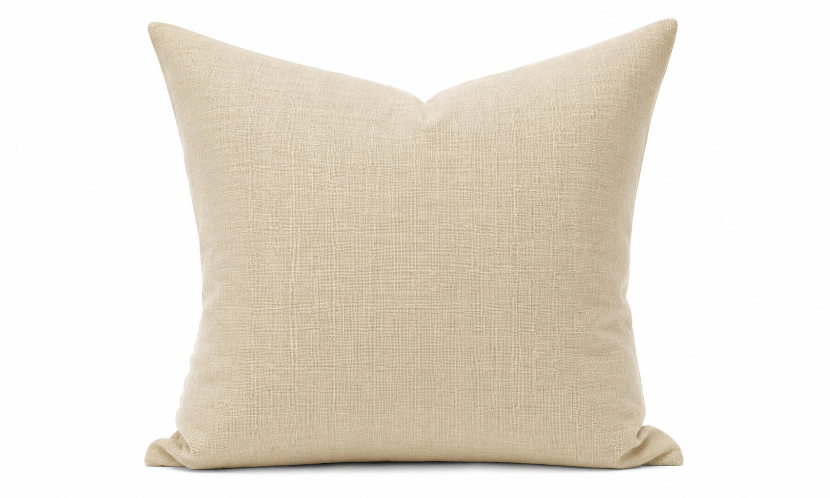 KISSENBEZUG Leinenoptik 60/60 cm Ecru - Ecru, Textil (60/60cm) - TiborTex