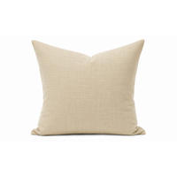 KISSENBEZUG Leinenoptik 50/50 cm Ecru - Ecru, Textil (50/50cm) - TiborTex