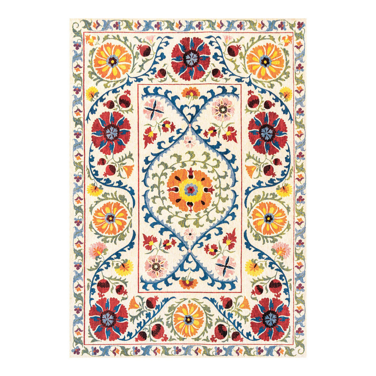 TEPPICH Origine Suzani 170/240 cm - Gelb, Textil (170/240cm) - Louis De Poortere