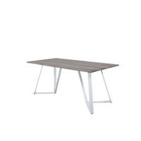 ESSTISCH 90x180 cm grau - Grau, Holzwerkstoff (180/90/75cm) - ebuy24