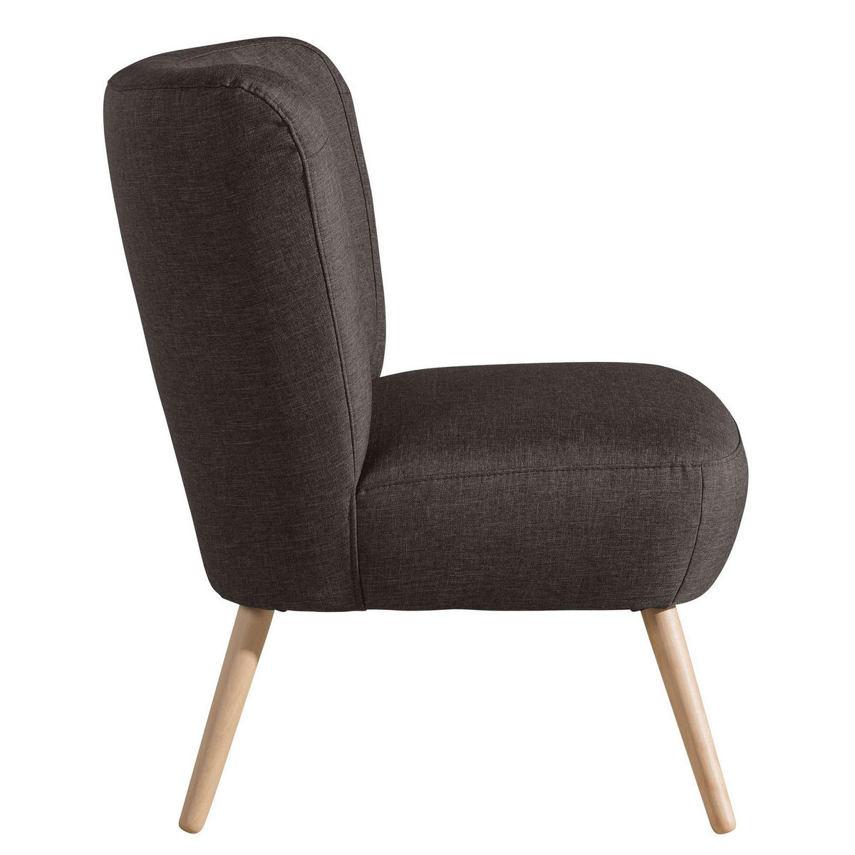 SESSEL Kassi Bezug Flachgewebe Buche natur / braun - Braun, Kunststoff (69/80/68cm) - 58aufmkessel