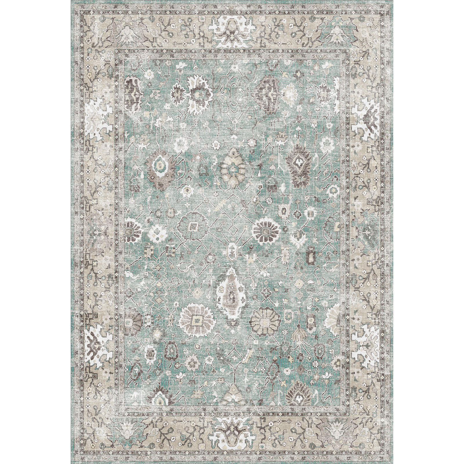 TEPPICH Zuleo 120x180 cm - Multicolor, Textil (120/180cm) - Bamyum