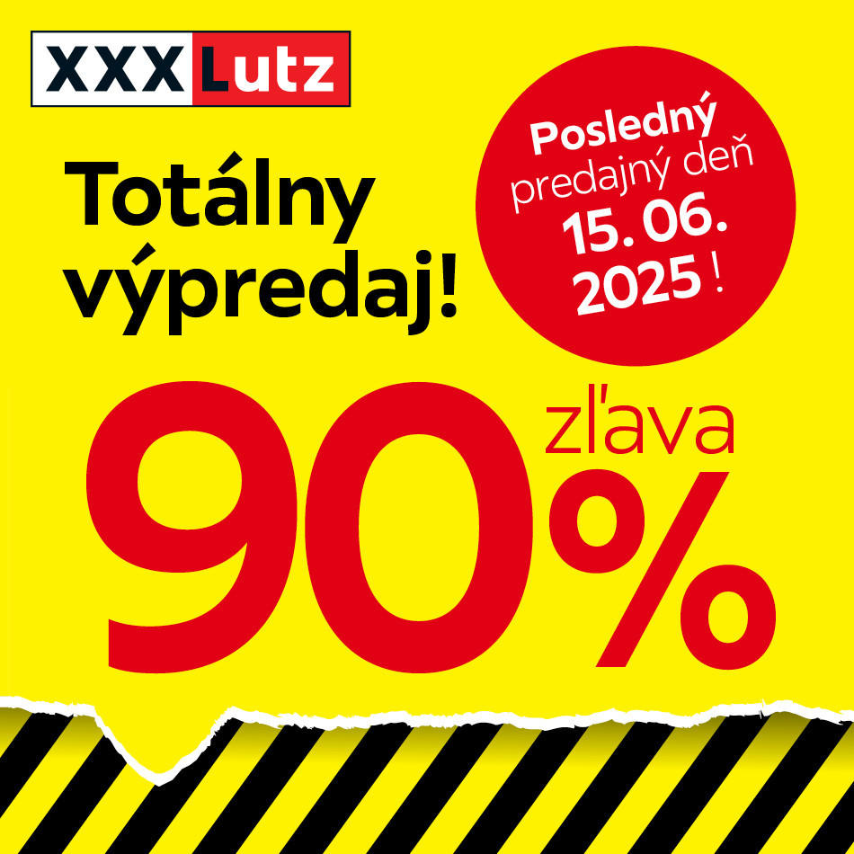 totálny výpredaj Nitra
