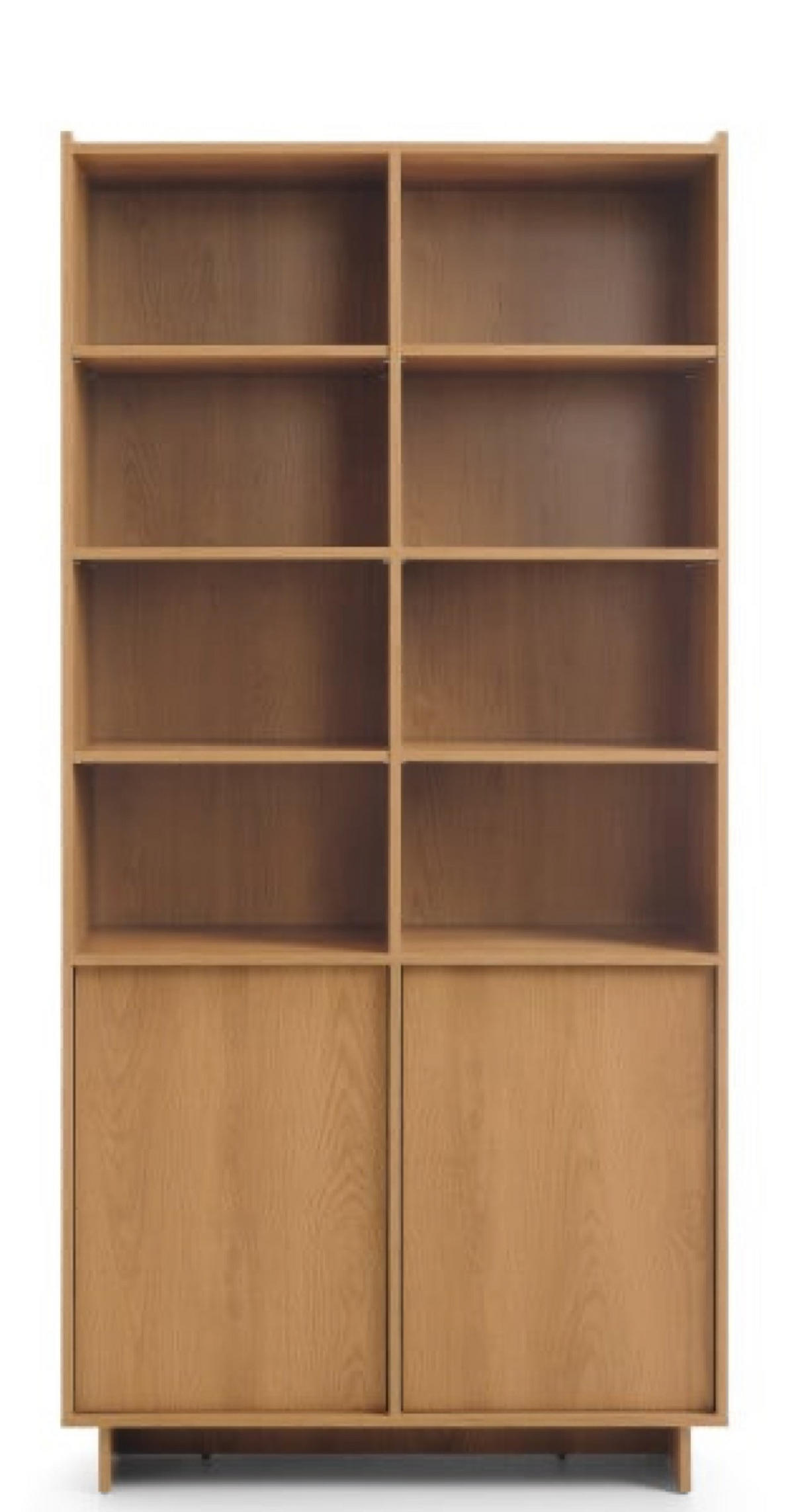 REGAL Eiche R98 98x39 cm Aus Holzwerkstoff Fuer Wohnzimmer - Eichefarben, Holzwerkstoff (98/201/39cm) - Sepro Meble