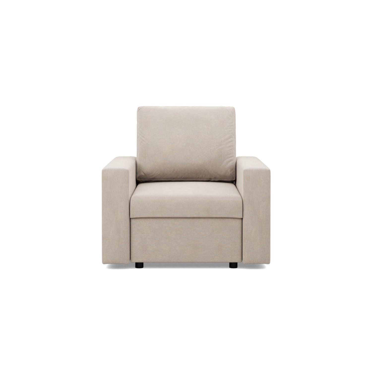 LOUNGESESSEL NEO, BONELL, Beige - Beige, Textil (83/92/92cm) - Mebligo