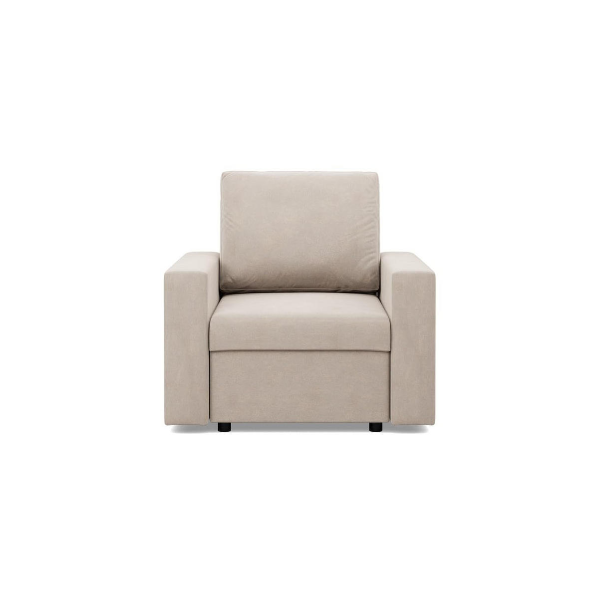LOUNGESESSEL NEO, Creme - Creme, Textil (83/85/92cm) - Mebligo