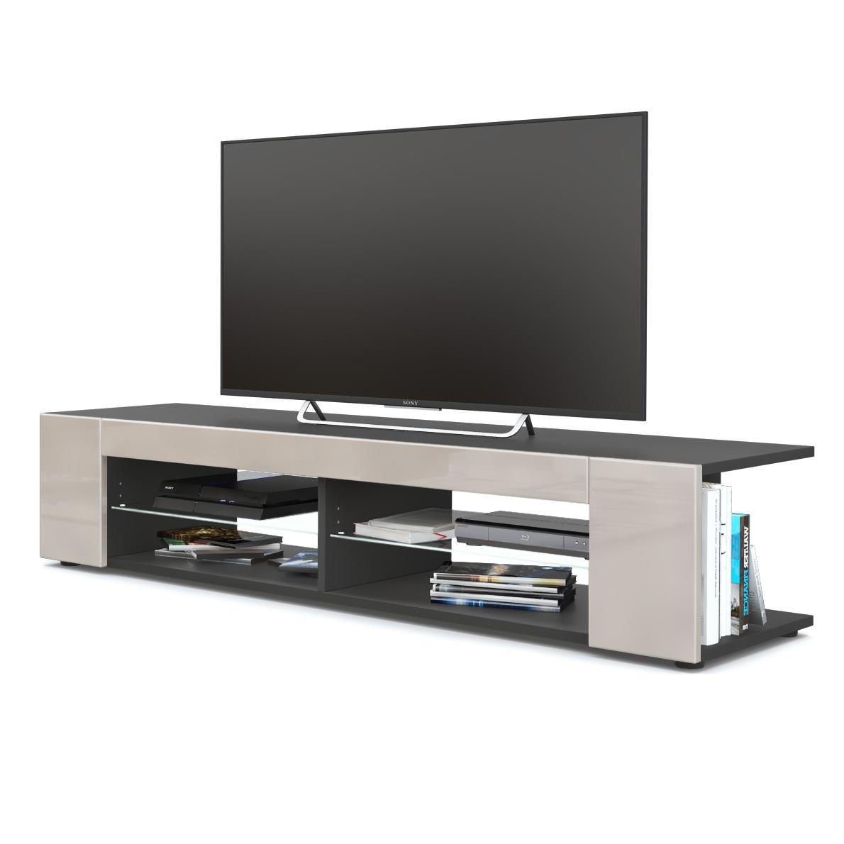 Vladon Lowboard Sand 134.5x30.5x38.5 cm