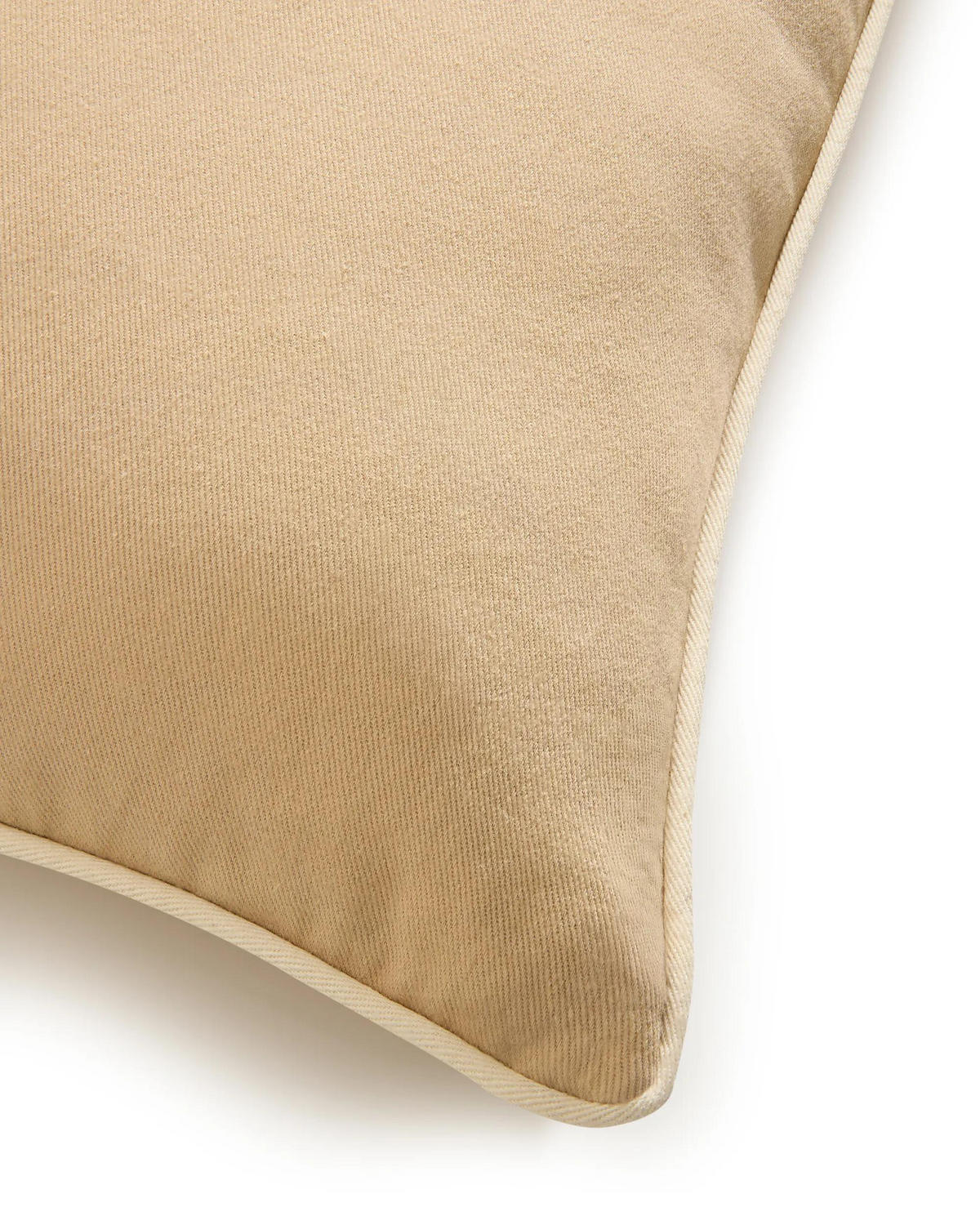 KISSEN Ines Beige/Cream 30/50 cm - Beige/Creme, Textil (50/30/15cm) - benuta