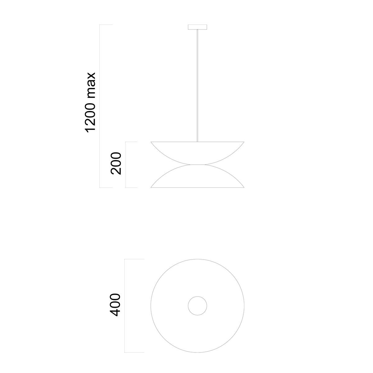 HÄNGELEUCHTE - Dunkelbraun, Metall (40/40/20cm) - Lumicom
