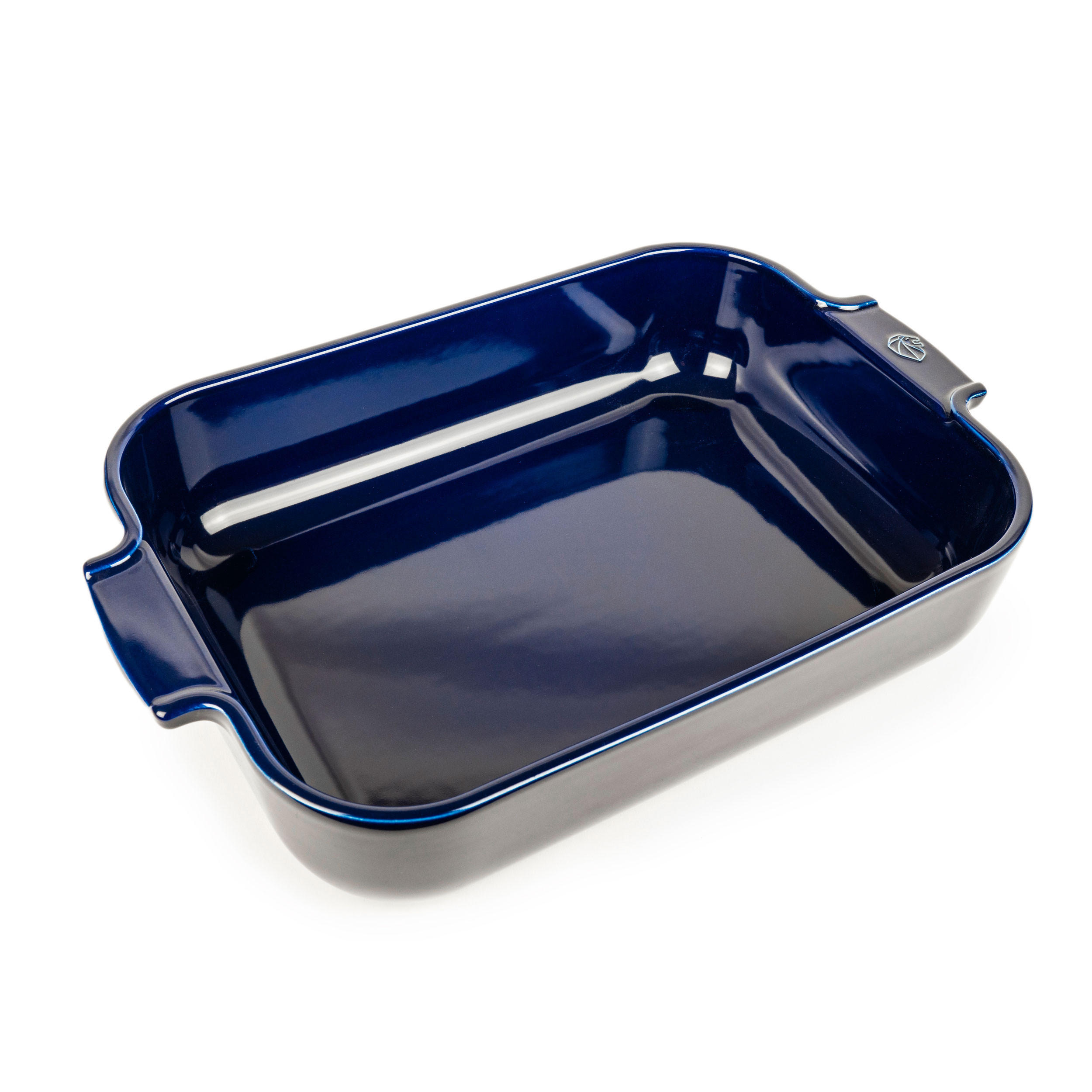 AUFLAUFFORM Keramik Appolia 36cm Rechteckig Blau Spülmaschinenfest - Blau, Keramik (23.6/36/7.5cm) - PEUGEOT