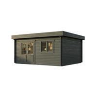 GARTENHAUS Holz Spree - Grau, Holz (520/228/420cm) - Alpholz