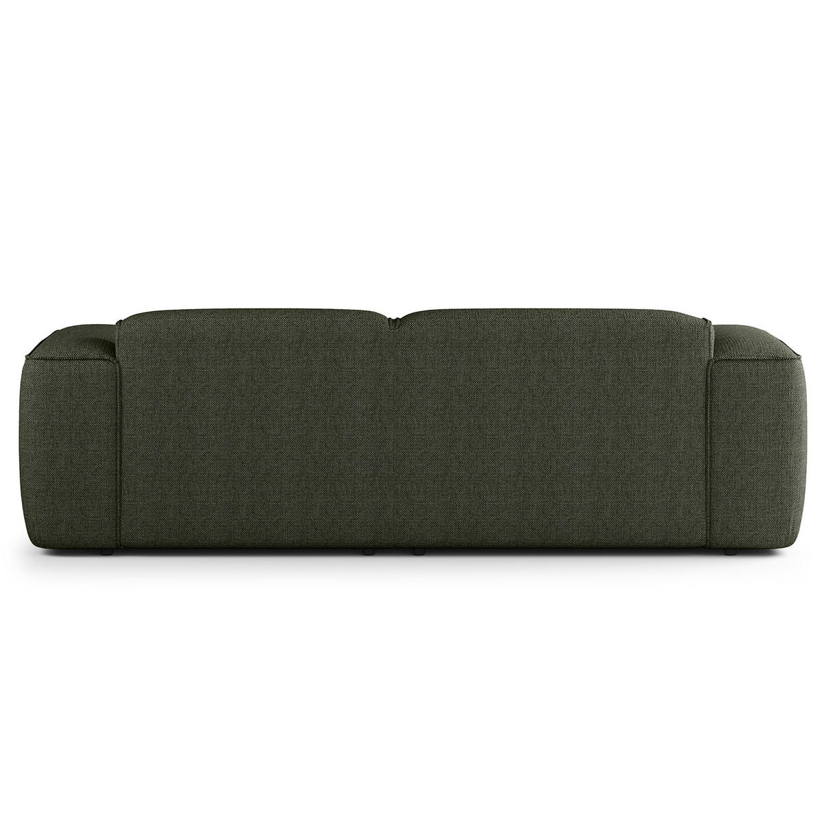 ECKSOFA mit XL-Longchair - Schwarz/Grau, Kunststoff/Textil (260/171cm) - home24