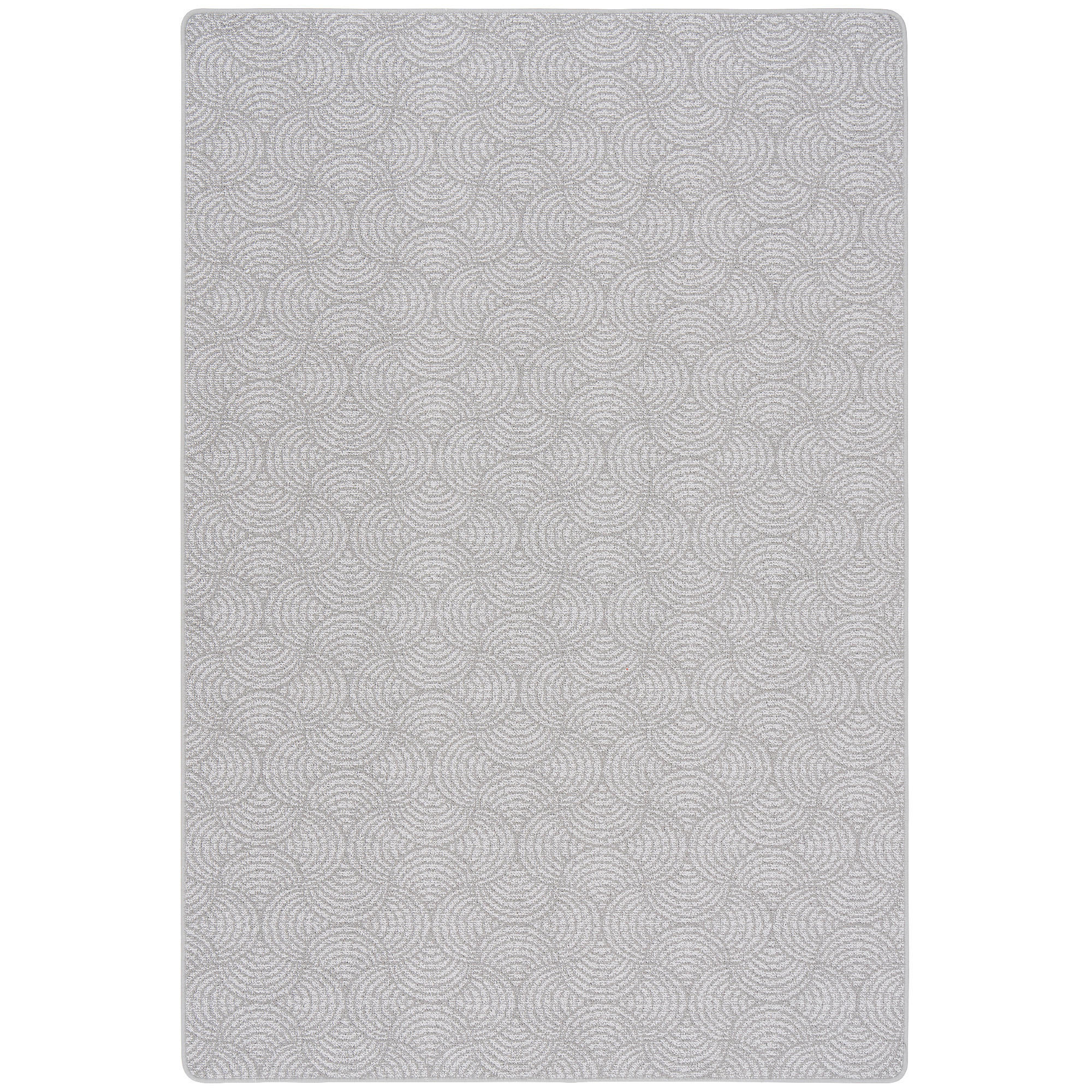FEINSCHLINGE DESIGNER TEPPICH CIRCLE - Grau, Textil (200/250cm) - Snapstyle