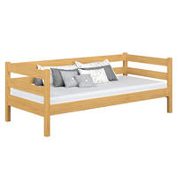 TAGESBETT Naturkiefer 120/180 - Hellbraun, Naturmaterialien/Holz (120/180cm) - N-Wood
