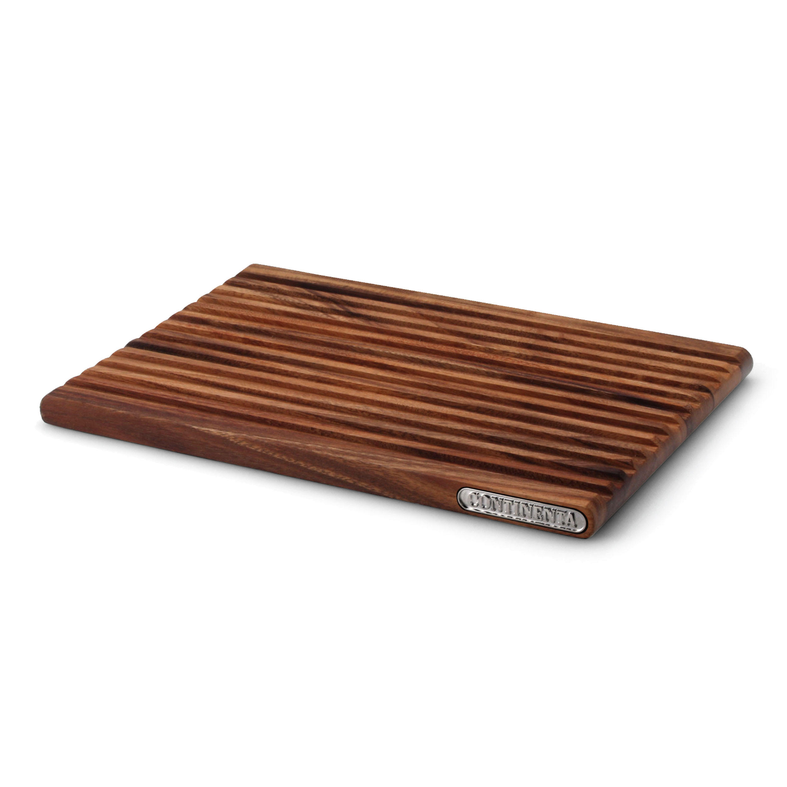 BROTSCHNEIDEBRETT , Akazienholz, 37 x 25 cm - Schwarz, Holz (26/39cm) - Continenta