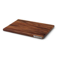 BROTSCHNEIDEBRETT , Akazienholz, 37 x 25 cm - Schwarz, Holz (26/39cm) - Continenta
