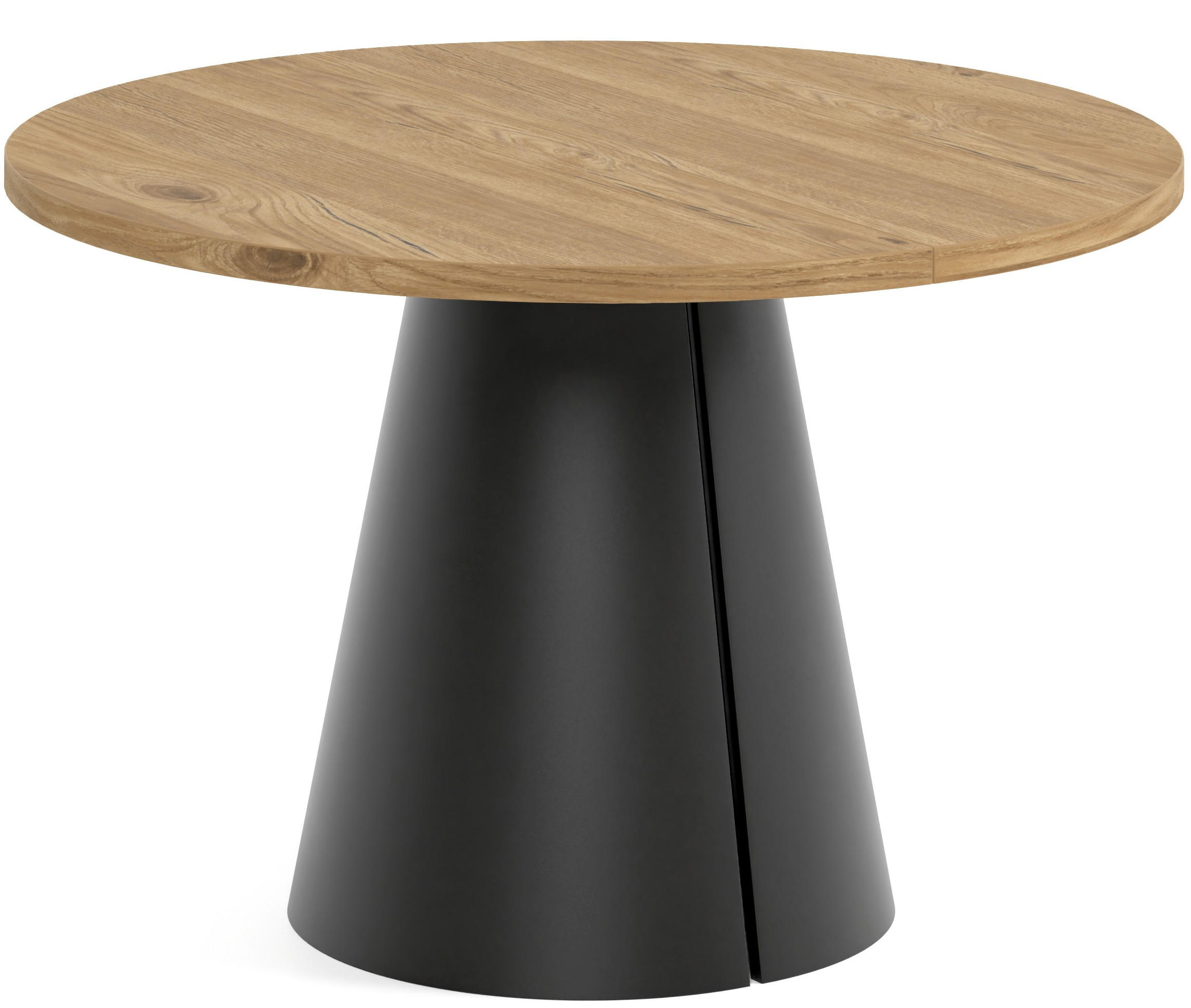 TISCH Schwarz ALMA Ausziehbar 120/196 cm - Eichefarben/Schwarz, Holzwerkstoff (2/120/76cm) - Sepro Meble