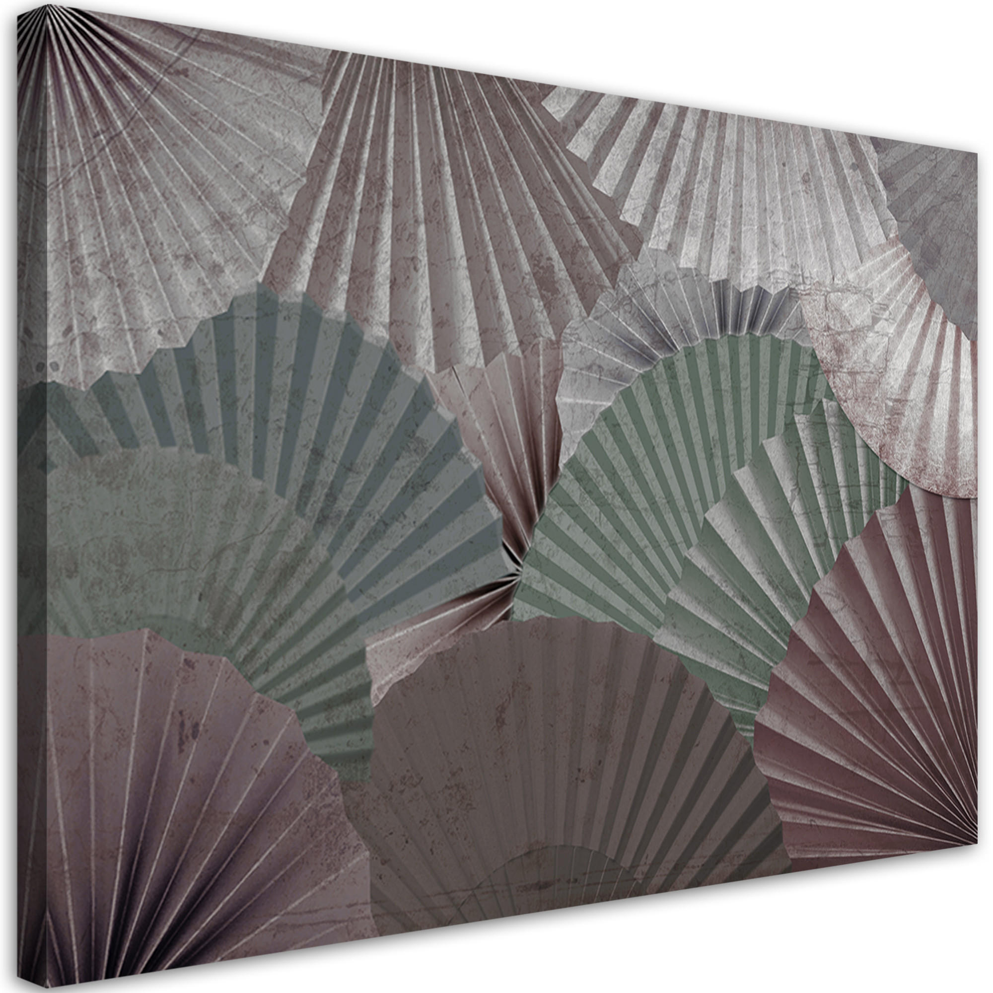 WANDBILD einfache fans - Grau, Textil (60/40cm) - Feeby