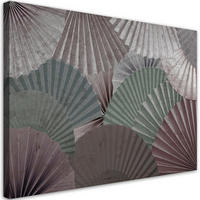 WANDBILD einfache fans - Grau, Textil (60/40cm) - Feeby