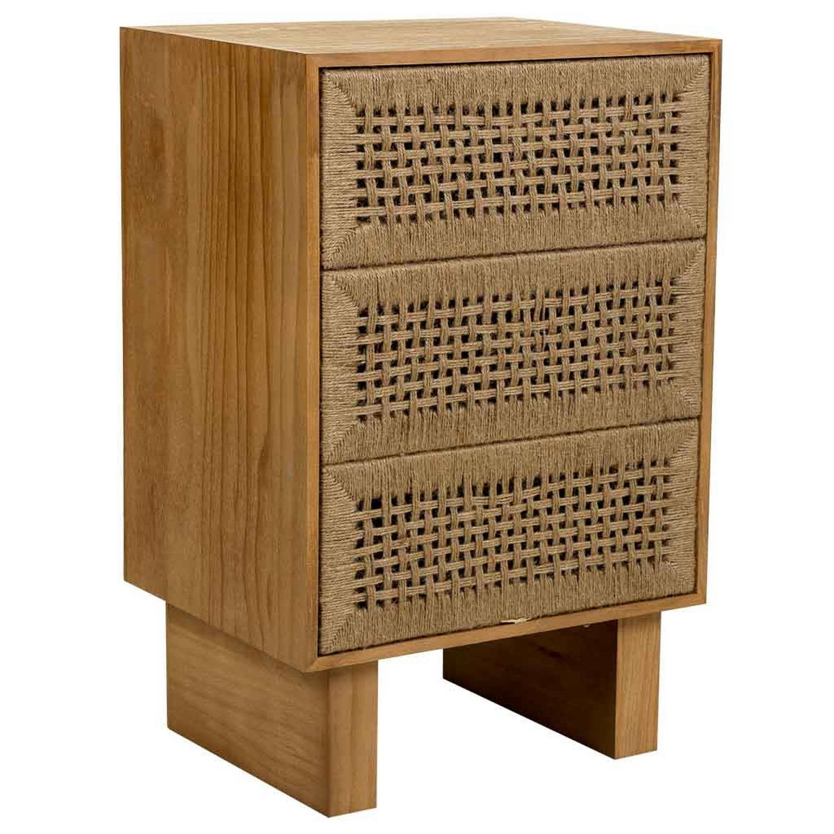 NACHTTISCH aus Holz, braun, 45x36x55cm - Braun, Holz (45/55/36cm) - Wanderlust