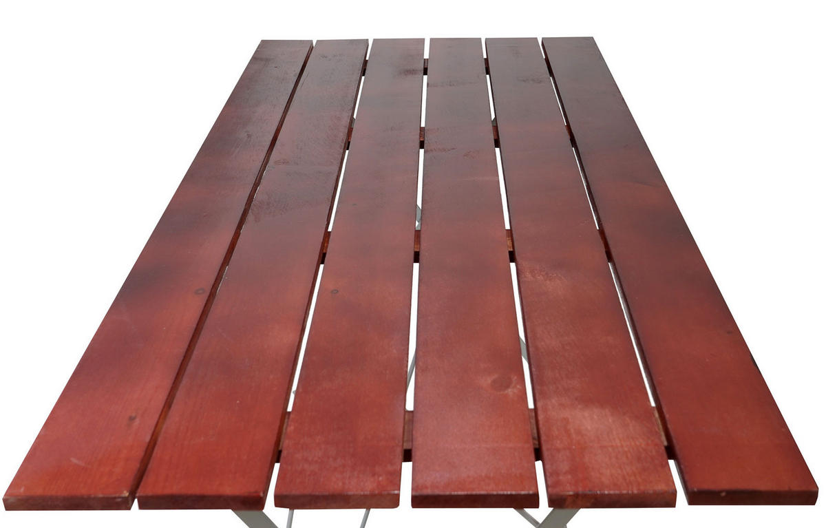 BIERGARTENTISCH GARMISCH Dunkelbraun - Dunkelbraun, Holz - MCW