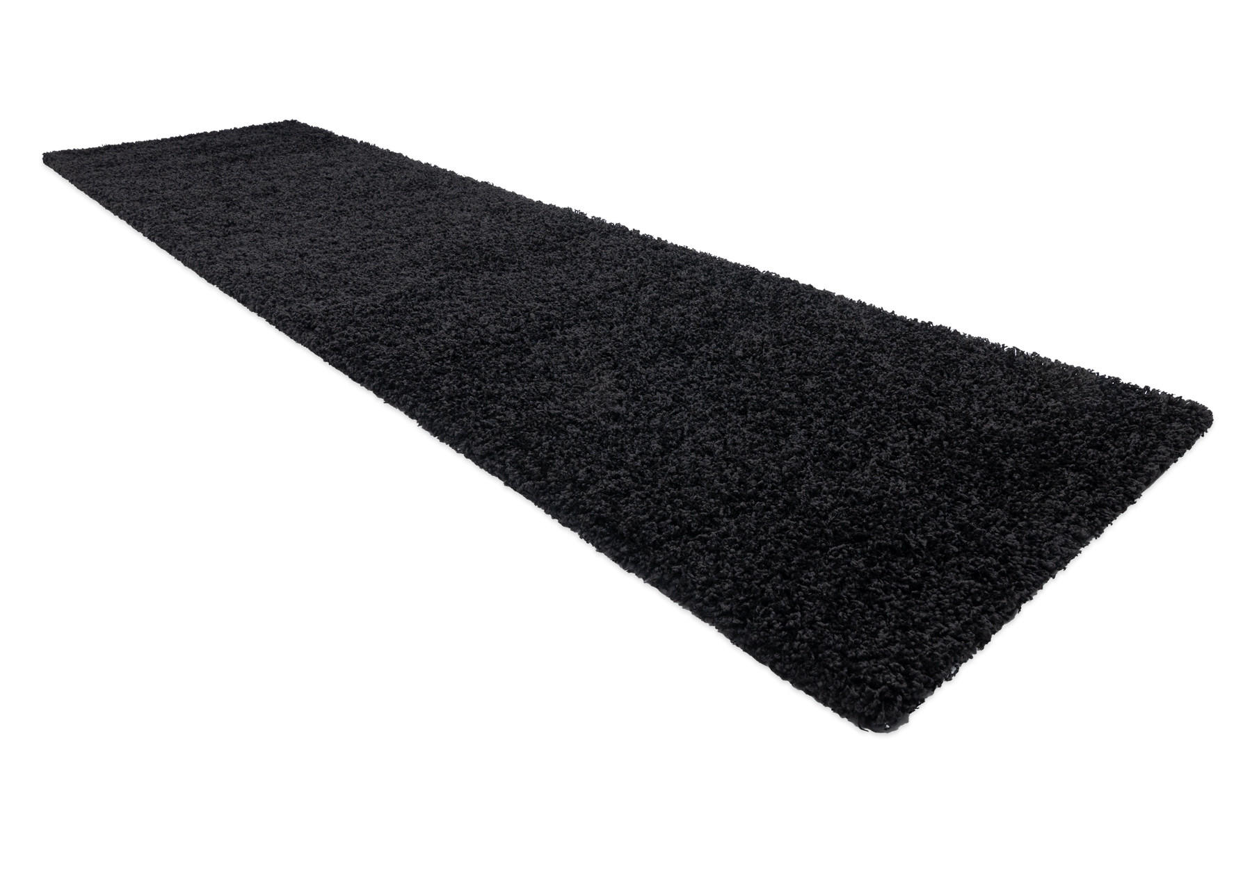 Thumbnail - rugsX Teppich, Schwarz, Textil, Rechteckig, 60x300 cm, Teppiche & Böden, Teppiche, Hochflorteppiche & Shaggys