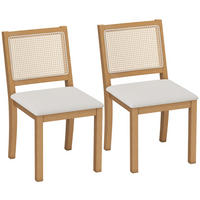 STÜHLE Creme 2 Stück - Creme, Holzwerkstoff (47/85/56cm) - GiPP