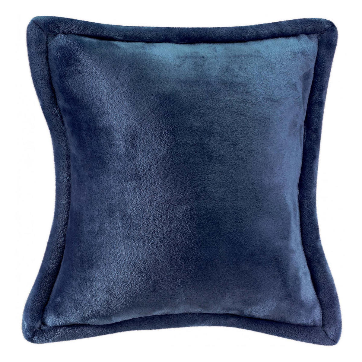 KISSEN Tender tintenblau 50 x 50 cm - Dunkelblau, Textil (50/50cm) - Vivaraise