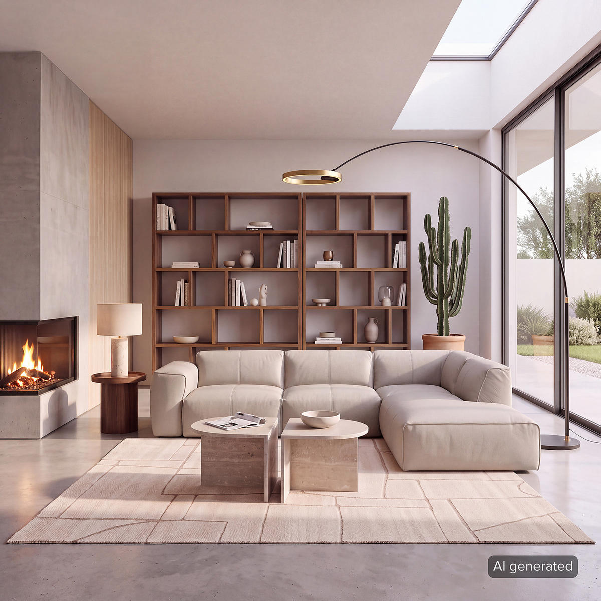 3-SITZER ECKSOFA mit Recamiere - Hellgrau/Schwarz, Leder/Kunststoff (295/231cm) - home24