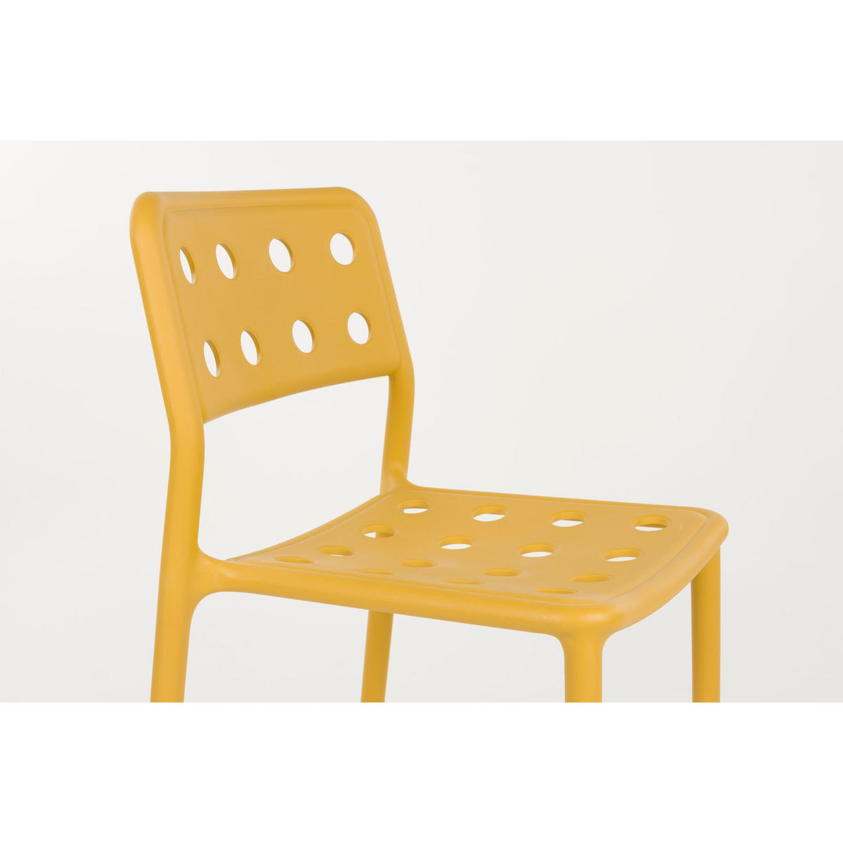 ESSZIMMERSTUHL Serra Gelb - 4 er Set - Gelb, Kunststoff (42/80/53cm) - Housecraft Living