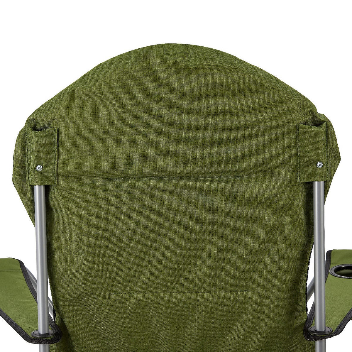 CAMPINGSTUHL Lido grün mit Flaschenhalterung & Tragetasche - Grün, Textil (62/102/62cm) - Juskys