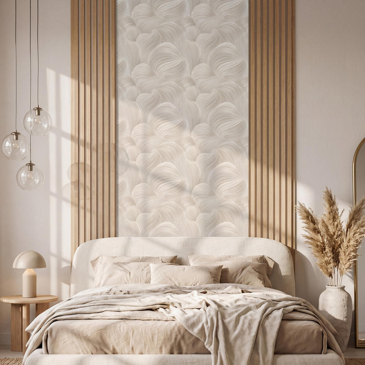 TAPETE - Lines - Ventilator - Beige - 120x280 cm - Creme, Papier (120/280cm) - OnlyWow