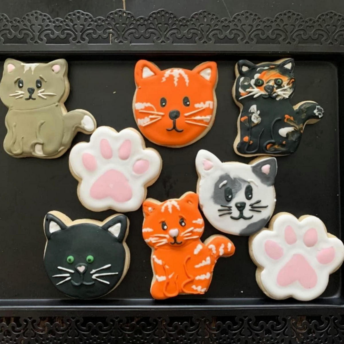 AUSSTECHFORMEN Katzen 6-teiliges Set Edelstahl - Multicolor, Metall (7.5/2/8.5cm)