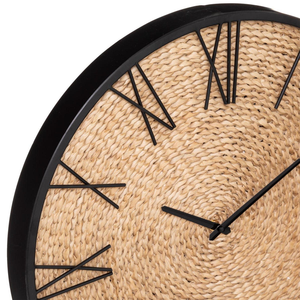 WANDUHR für Wohnzimmer Nico 50/50/3,5 cm - Braun, Holzwerkstoff (50/3.5/50cm) - Atmosphera Createur d´interieur