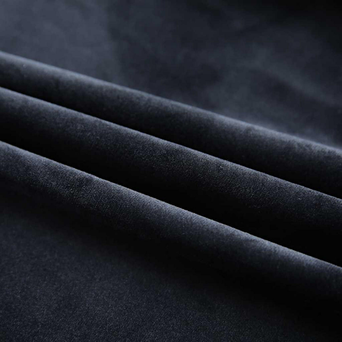 VERDUNKELUNGSVORHANG Mit Haken Samt Schwarz 290/245 Cm - Schwarz, Textil (290/245/1cm) - vidaXL
