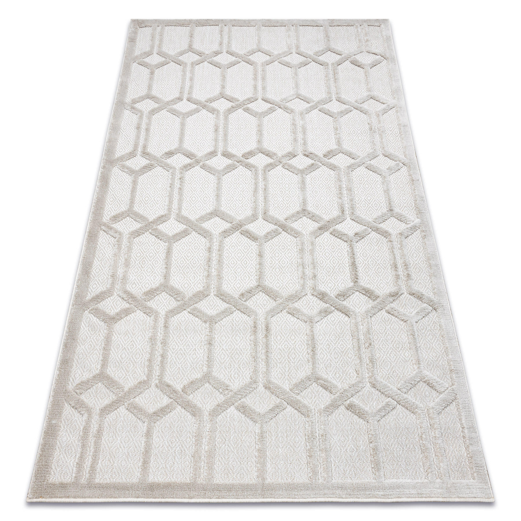 TEPPICH Santo 120/170 cm - Beige, Textil (120/170cm) - rugsX