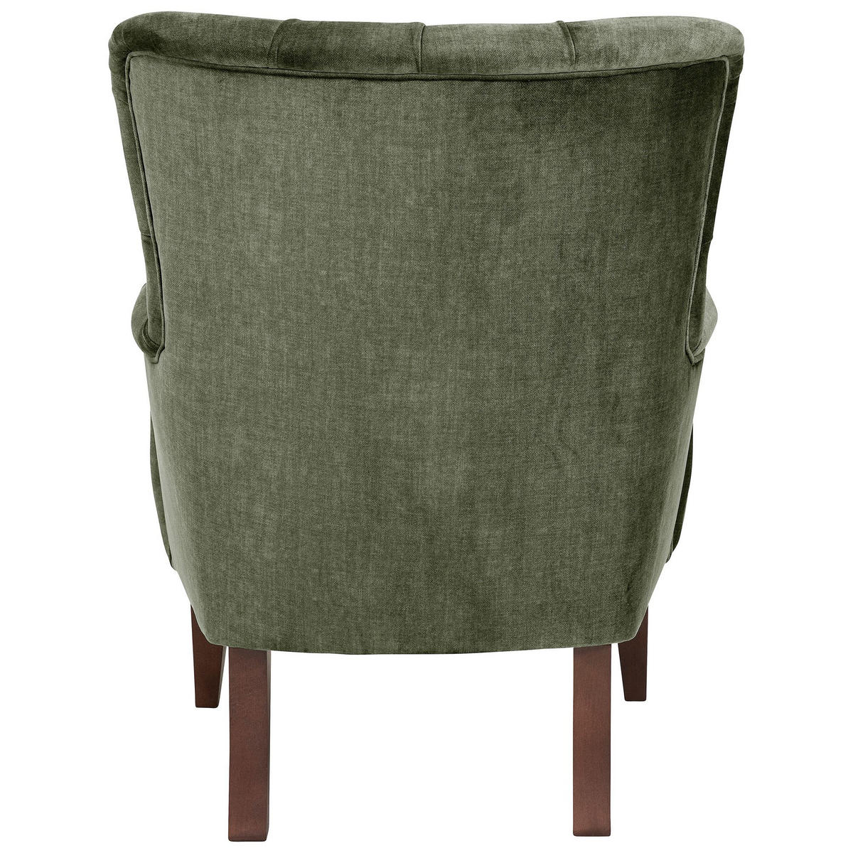 POLSTERSESSEL Kaiya Samtvelours dunkelgrün - Dunkelgrün, Kunststoff (71/97/82cm) - 58aufmkessel