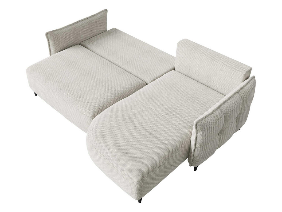 ECKSOFA Sycylia, Seite: Rechts - Anthrazit/Schwarz, Holz/Textil (244/165cm) - MIRJAN24