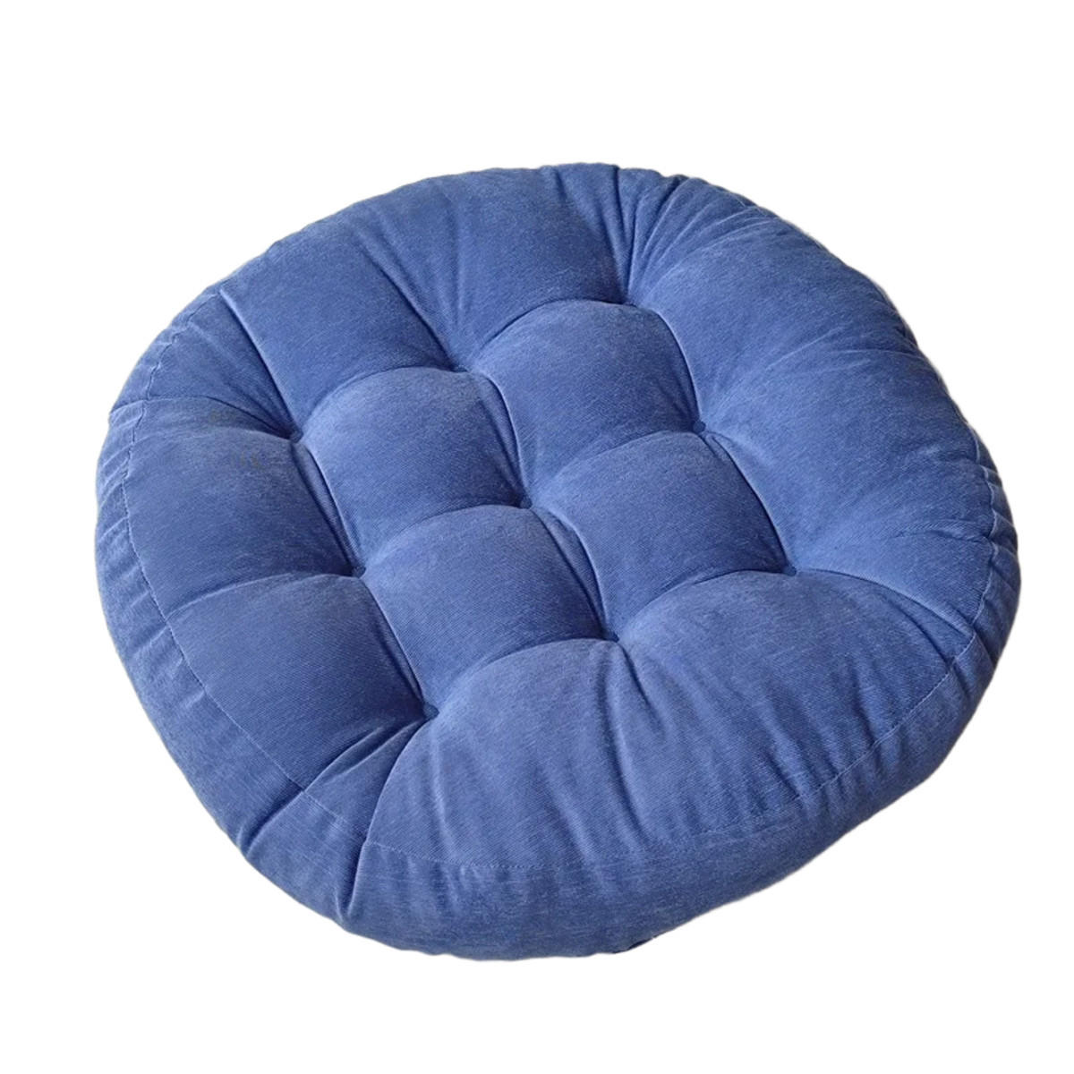 GARTENHOCKERAUFLAGE 55/55 cm - Blau, Textil (55/55cm) - Authentics