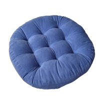 GARTENHOCKERAUFLAGE 55/55 cm - Blau, Textil (55/55cm) - Authentics