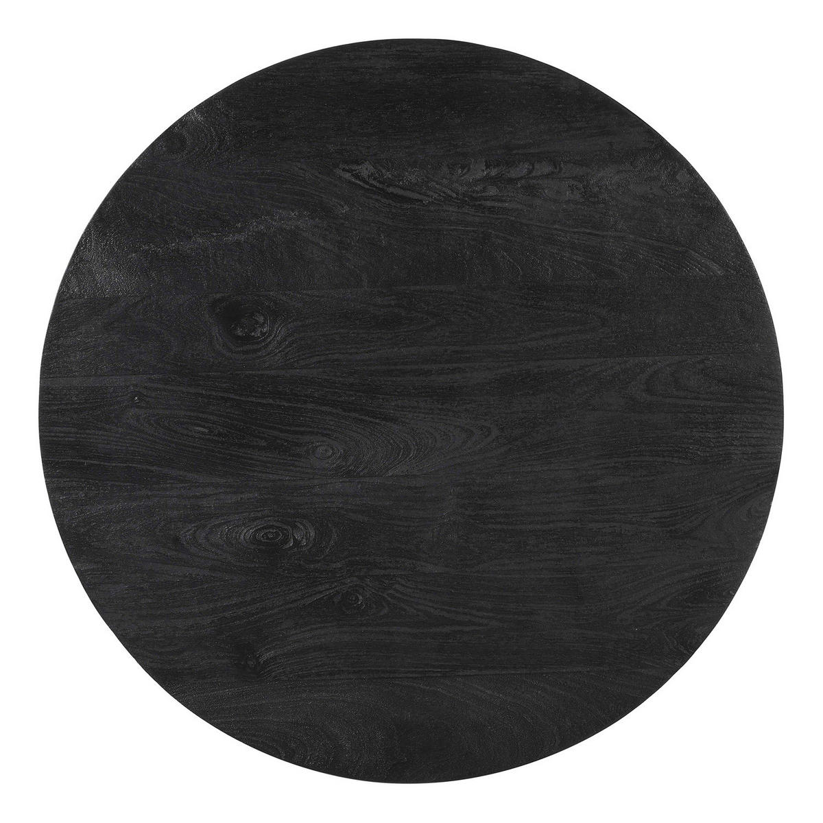 HOME24 Couchtisch Pehari - Schwarz/Akaziefarben, Holz/Metall (80/80/40cm) - home24