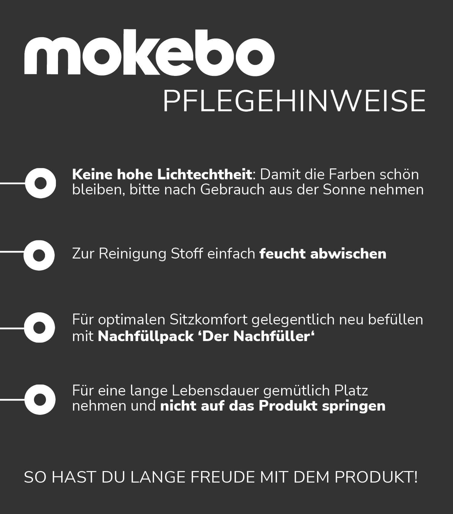 Thumbnail - Mokebo Sitzsack, Grau, Textil, 130x170x20 cm, Oeko-Tex®, Gartenmöbel, Outdoor-Sitzsäcke