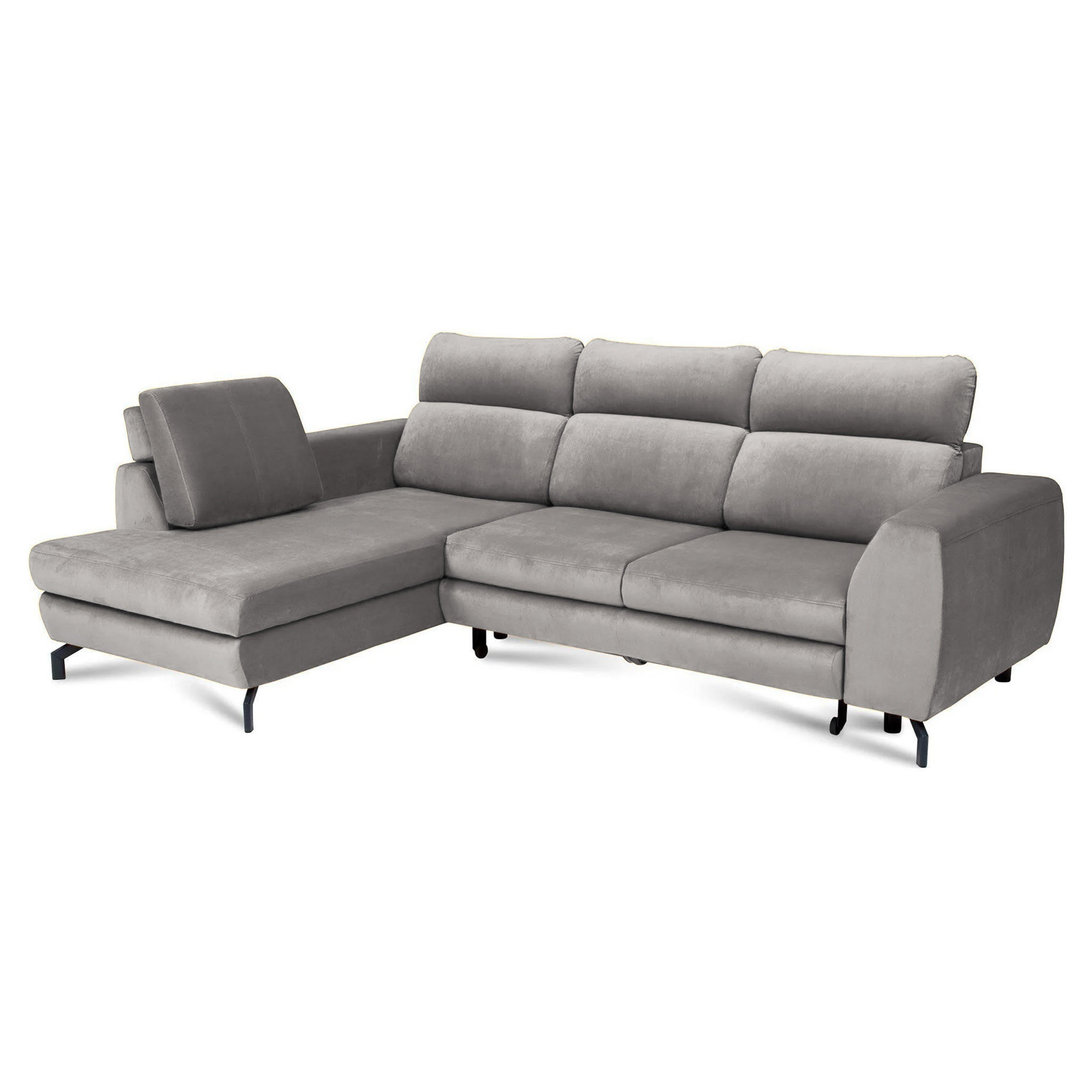 Idohome Ecksofa Grau 266x184 cm